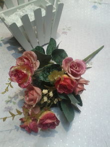 仿真波斯玫瑰 永不凋谢的优雅，装点生活的艺术